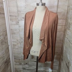 Sofa jeans faux suede cardigan